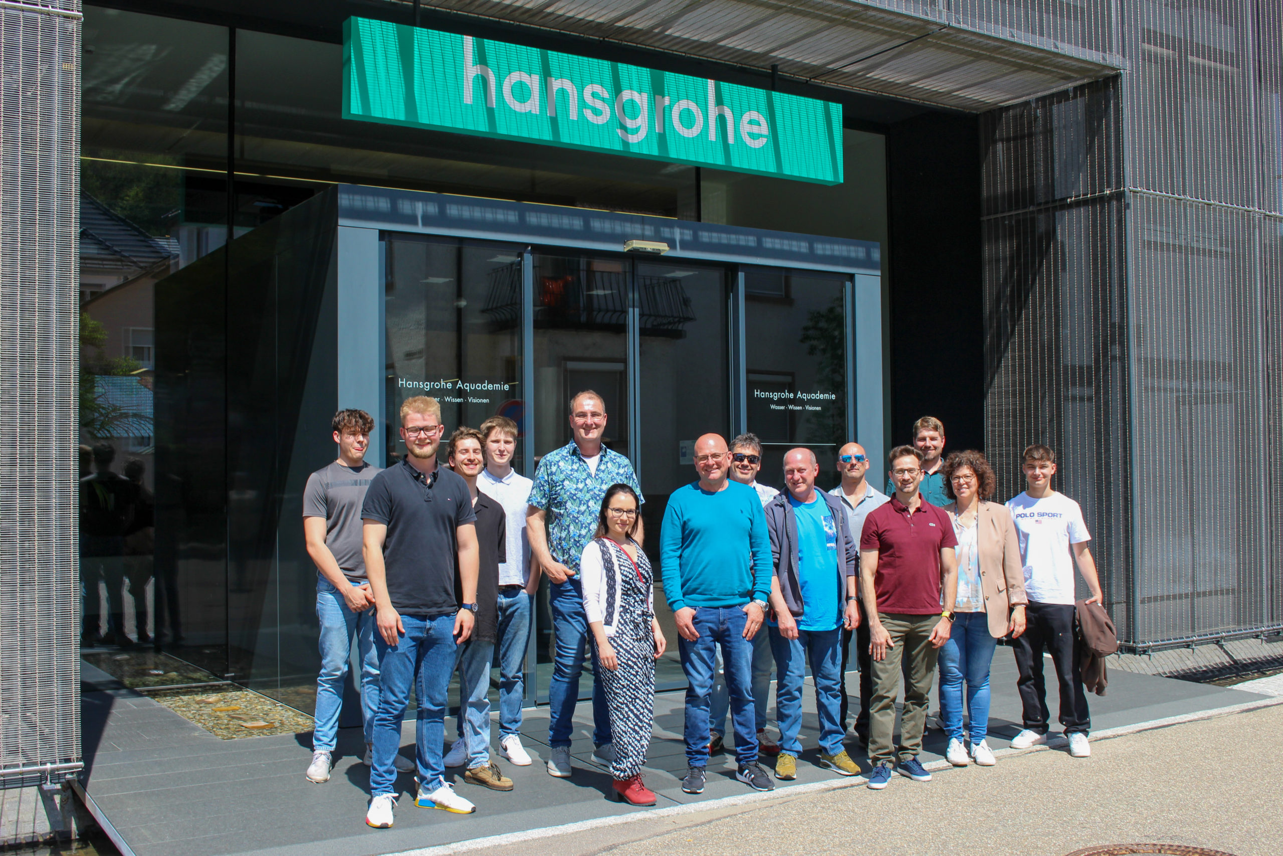 Betriebsausflug Hansgrohe Teamfoto